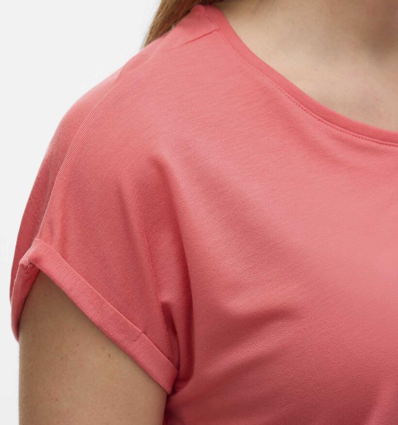 Vero Moda Ava Rood Basic T-shirt voor dames (352199)