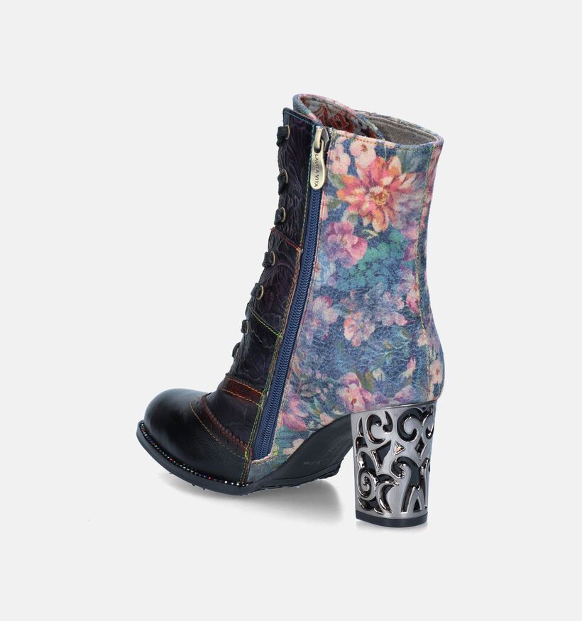 Laura Vita Ledao 09 Violet Enkellaarzen voor dames (348003)