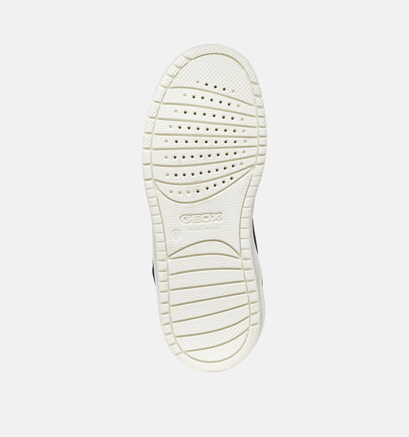 Geox Baskets basses en Bleu fonc&eacute; pour gar&ccedil;ons (370146) - pour semelles orthop&eacute;diques