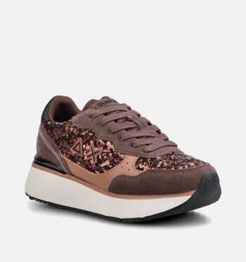 Sun68 Low Baskets Marron