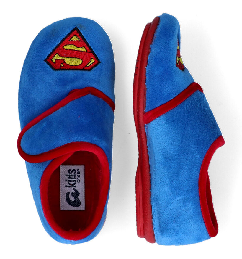 Ani Superman Pantoufles en Bleu pour garçons (317263)