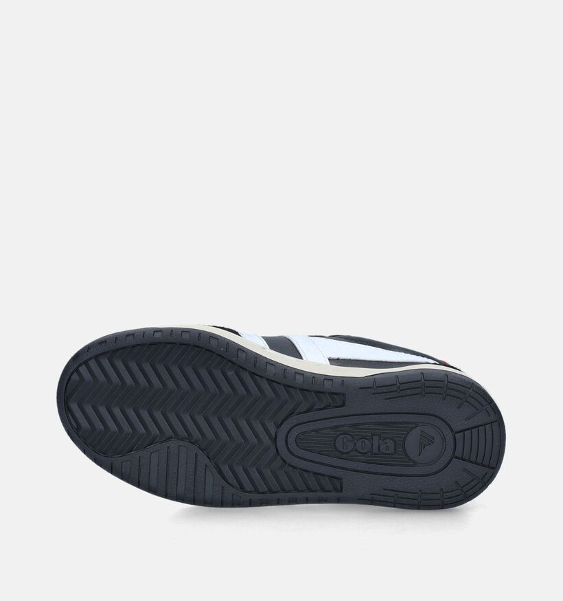 Gola Hawk Strap Baskets en Noir pour garçons (345137) - pour semelles orthopédiques