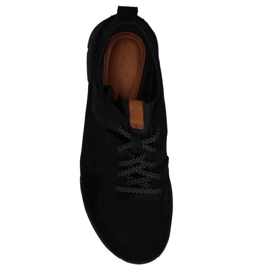 Casual Schoenen Zwart Clarks Triactive Run in nubuck (226466)