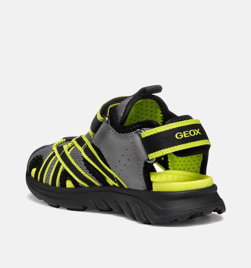 Geox Airadyum Zwarte Sandalen voor jongens (356382)