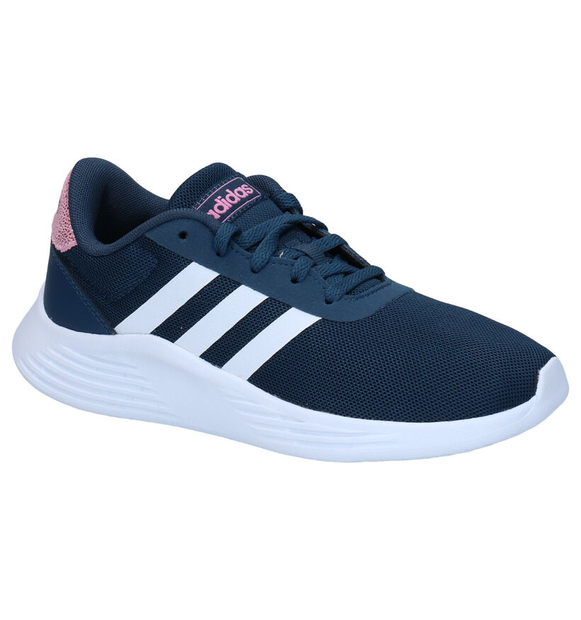 adidas Lite Racer 2.0 Roze Sneakers in kunstleer (293303)