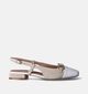 Nathan-Baume Beige Slingback pumps voor dames (356283)