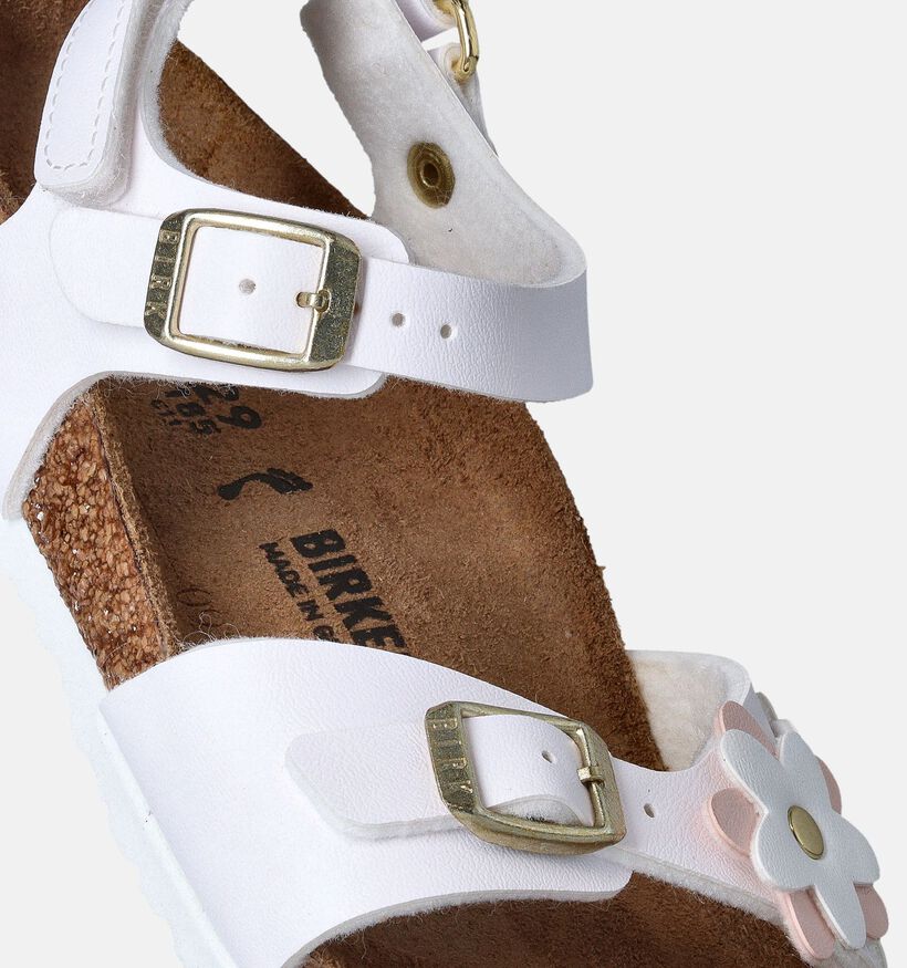 Birkenstock Rio Witte Sandalen voor meisjes (352252)