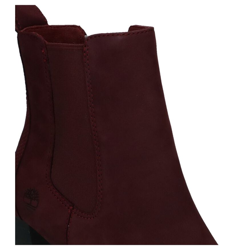 Enkellaarzen met Hoge Hak Timberland Leslie Anne Chelsea in leer (222491)