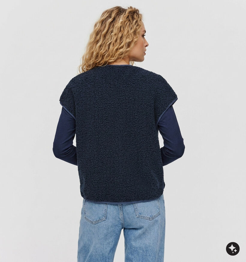 Laurent David Donkerblauwe Bodywarmer voor dames (382012)