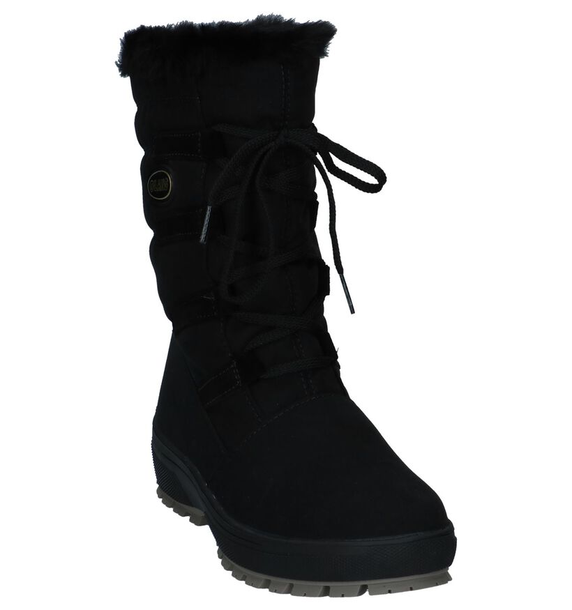 Olang Bottes de neige en Noir en textile (233049)