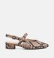 Gabor Python Grande Beige Slingback Pumps voor dames (373300)