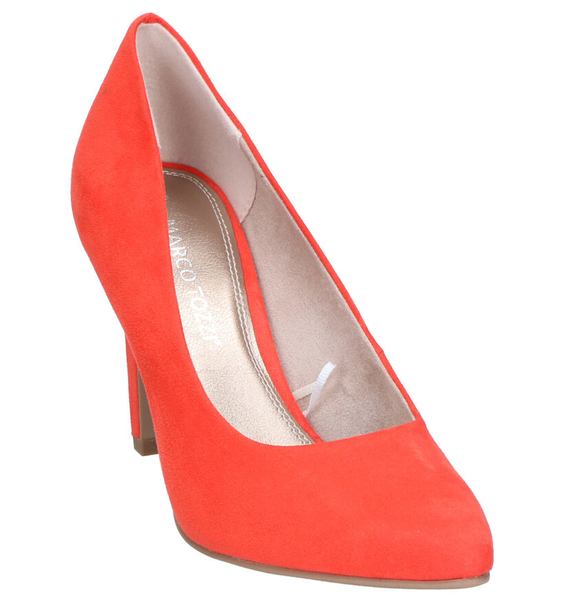 Marco Tozzi Oranje Pumps in stof (270703)