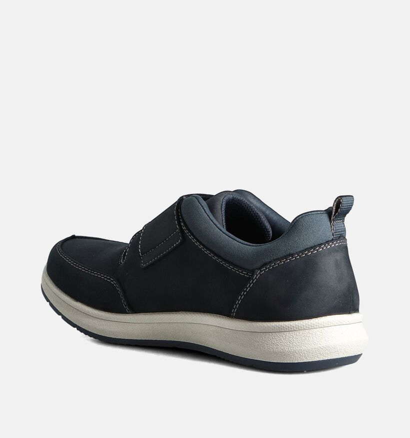 Rieker Donkerblauwe Velcroschoenen voor heren (355123) - geschikt voor steunzolen