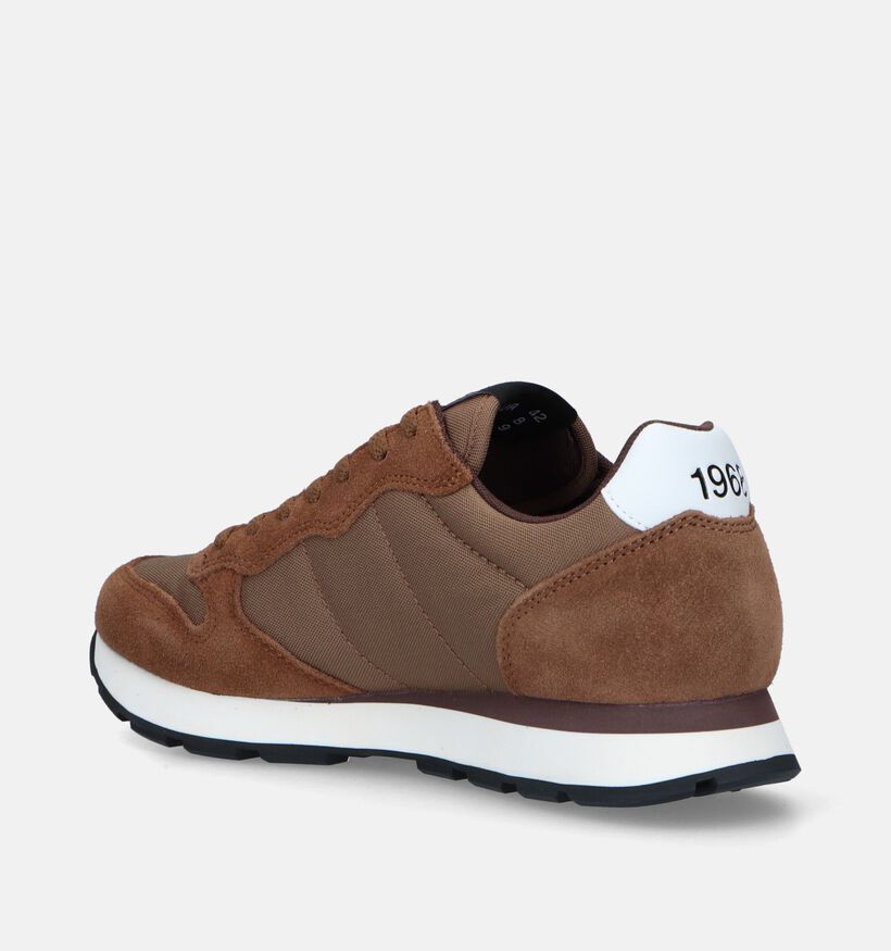 Sun 68 Tom Solid Cognac Sneakers voor heren (345739) - geschikt voor steunzolen
