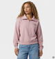 New Balance Sweatshirt en Rose pour femmes (385903)