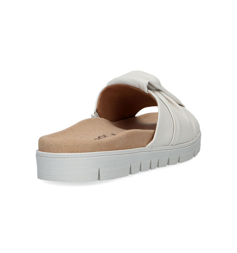 Gabor Best Fitting Ecru Slippers voor dames (323428)