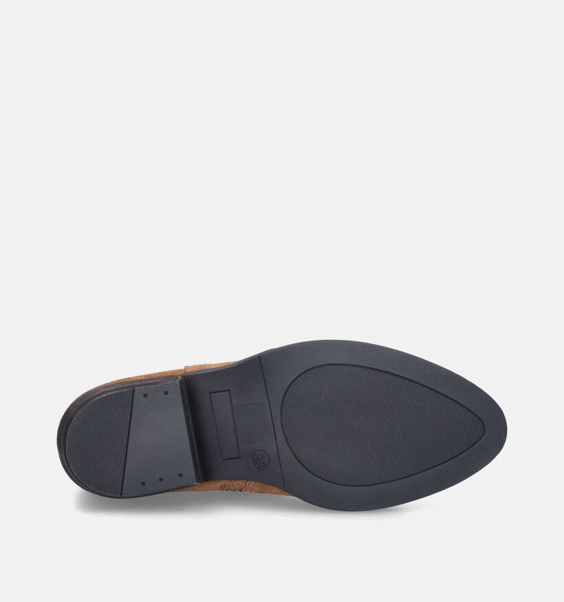 Milo & Mila Santiags en Cognac pour filles (348094)