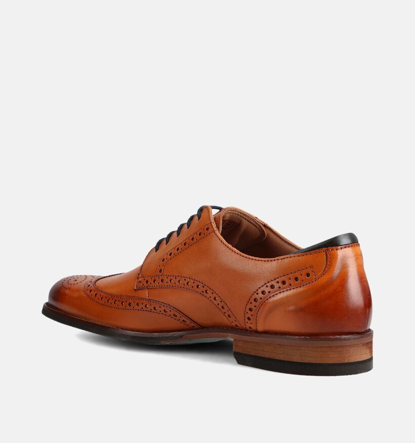 Clarks Craft Arlo Limit Cognac Veterschoenen voor heren (373332)