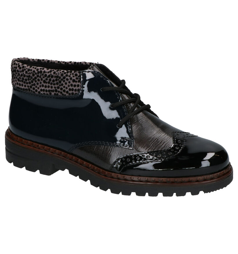 Rieker Chaussures confort en Noir en simili cuir (298603)