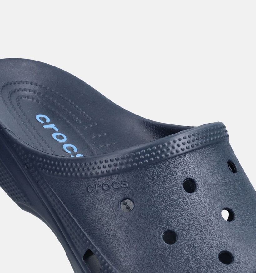 Crocs Slide Claquettes en Bleu fonc&eacute; pour hommes (370908)