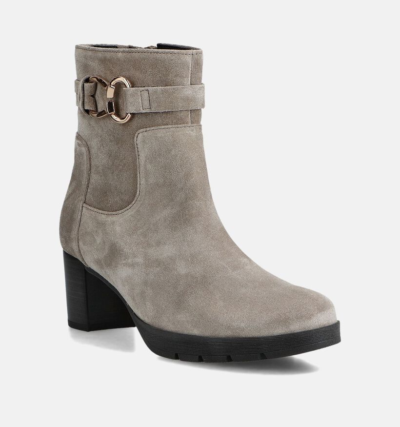 Gabor Bottines en Gris pour femmes (365046) - pour semelles orthopédiques