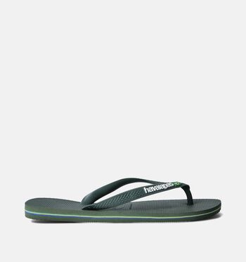 Teenslippers groen