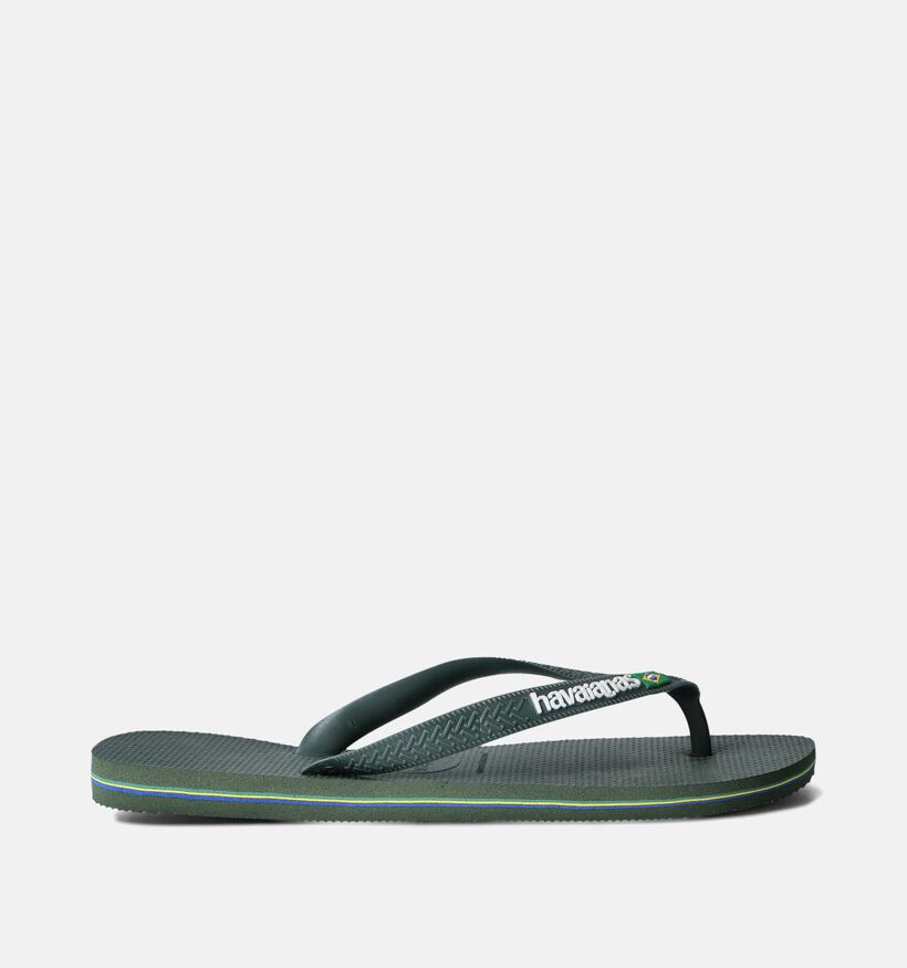 Havaianas Brasil Logo Kaki Teenslippers voor heren (357798)