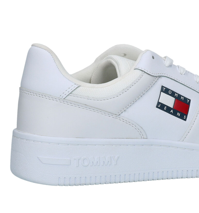 Tommy Hilfiger Tommy Jeans Baskets en Blanc pour hommes (326174) - pour semelles orthopédiques