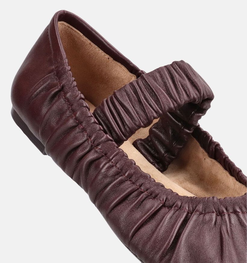 Laurent David Chaussures plates en Bordeaux pour femmes (378661)