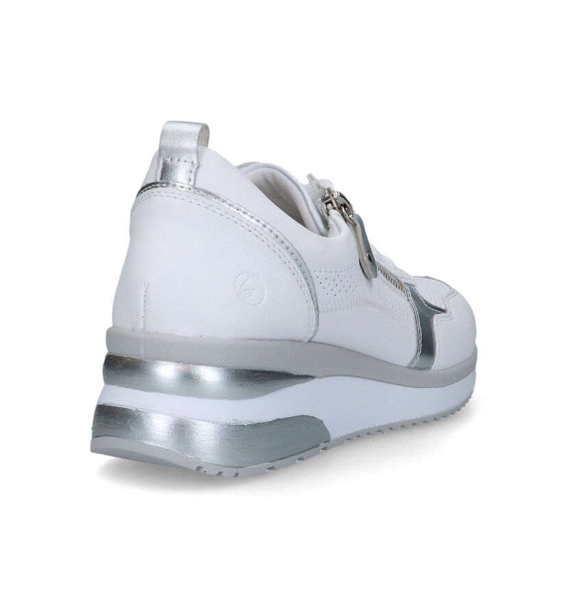 Remonte Baskets habillées en Blanc en cuir (320293)