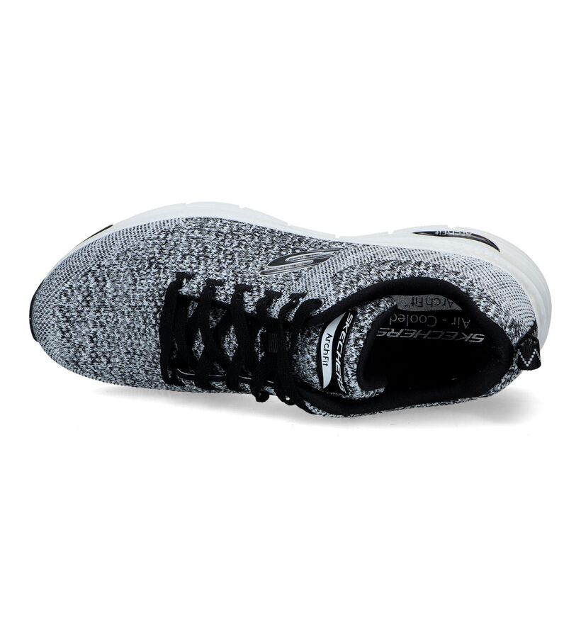 Skechers Arch Fit Paradyme Zwarte Sneakers voor heren (323087) - geschikt voor steunzolen