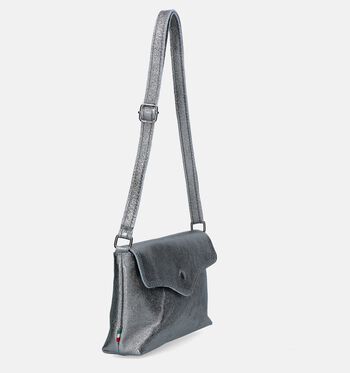 Time Mode Sacs de soirée Violet/Argent