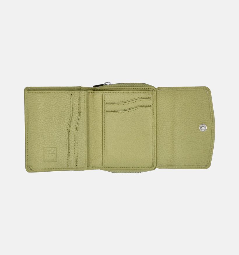 Crinkles Portefeuille en Vert pour femmes (358116)