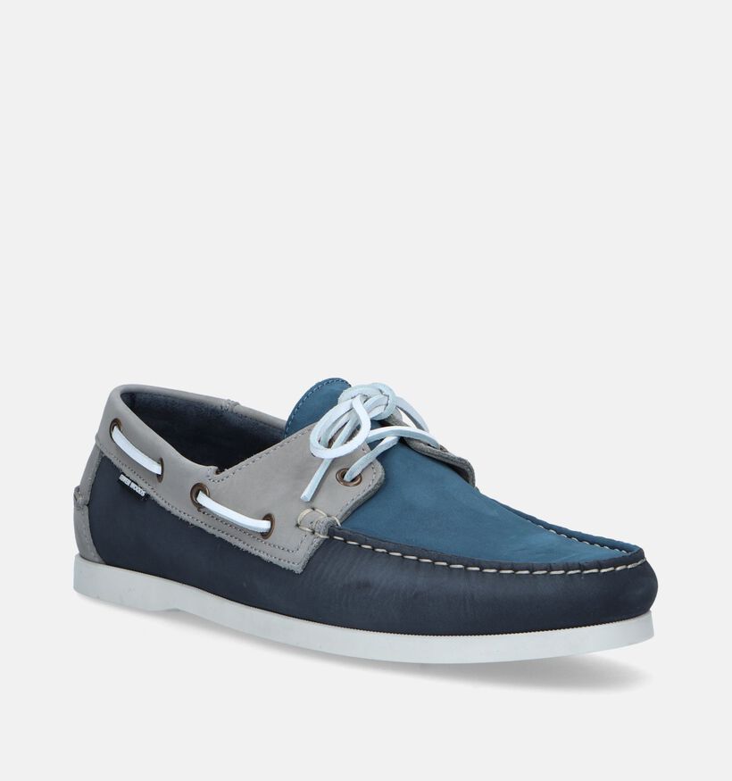 River Woods Paco Chaussures bateau en Bleu pour hommes (340910)