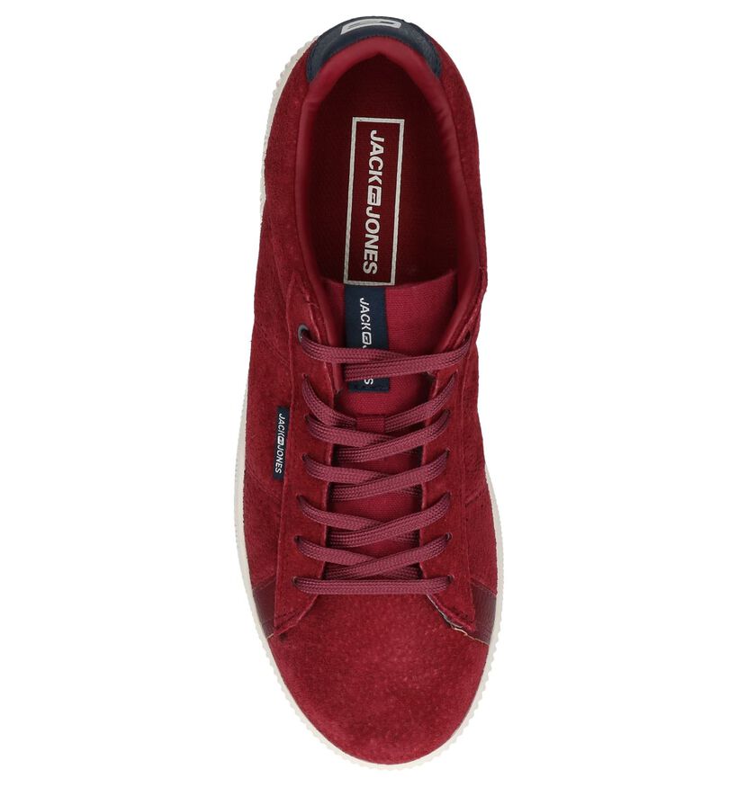 Jack & Jones Chaussures basses en Bordeaux en daim (240962)