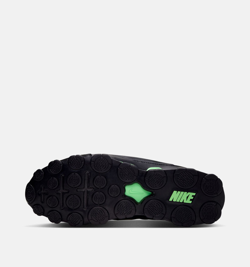 Nike Reax TR Baskets en Noir/Vert pour hommes (376141)