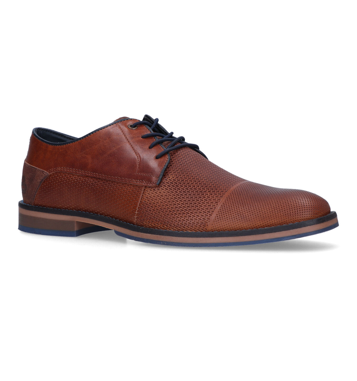 Bullboxer Cognac Geklede Veterschoenen Heren Geklede schoenen Online op TORFS.BE