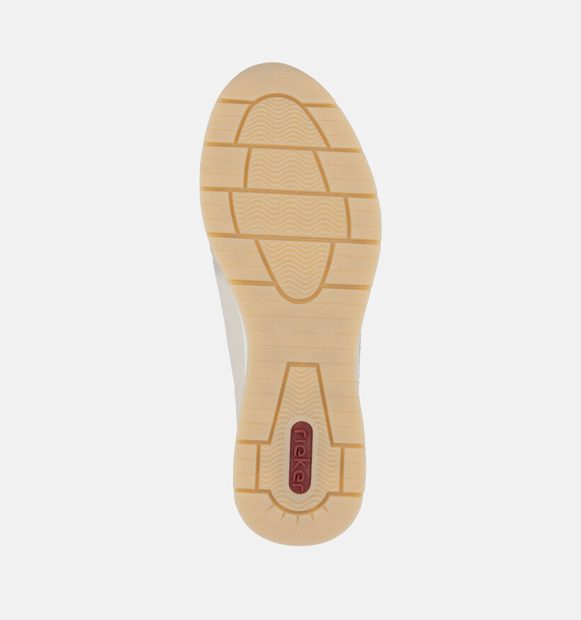 Rieker Gouden Sneakers voor dames (351236) - geschikt voor steunzolen