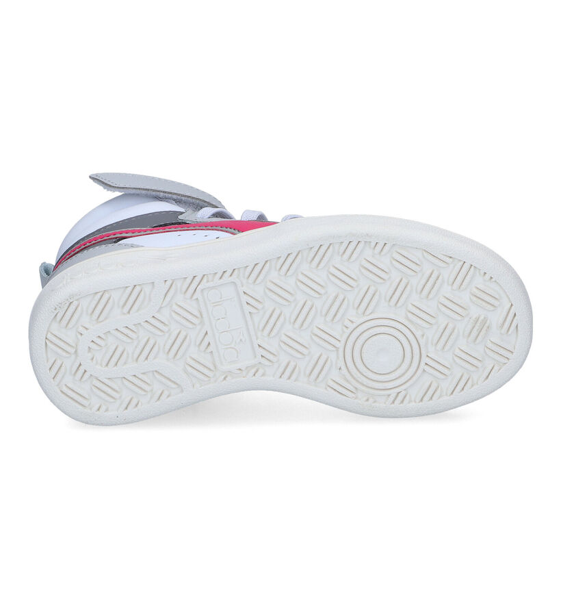 Diadora Magic Baskets en Blanc pour filles (302947)