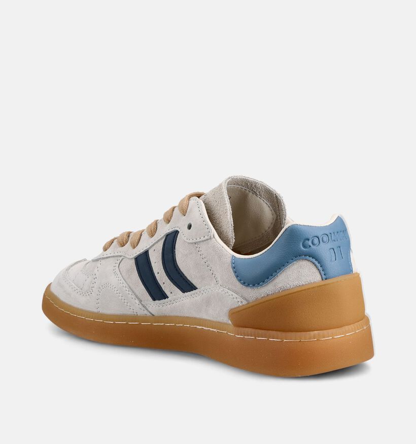 Coolway Goal Ecru Sneakers voor heren (372177) - geschikt voor steunzolen
