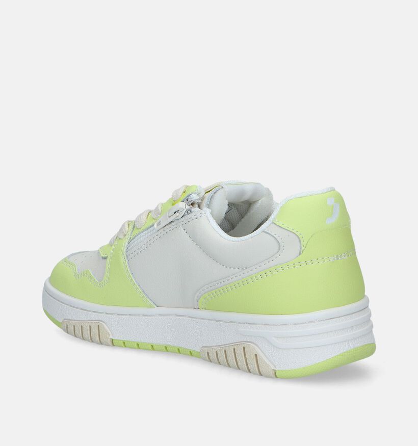 SJ Icon Witte Sneakers voor meisjes (338500) - geschikt voor steunzolen