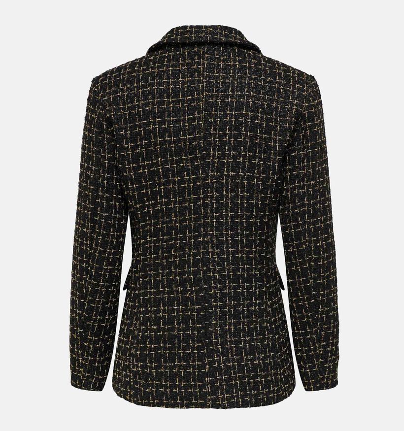 JDY Nancy Zwarte Tweed blazer voor dames (332481)