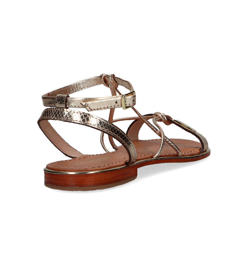 Les Tropeziennes Hirondel Gouden Sandalen voor dames (341409)
