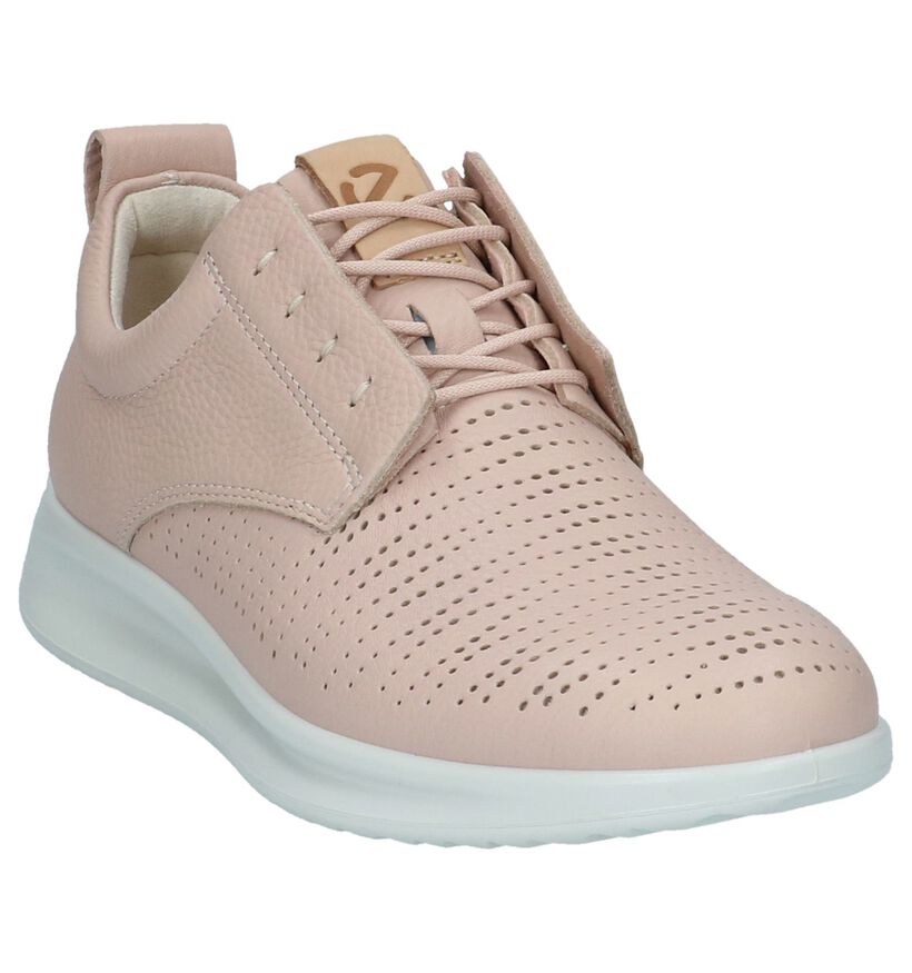 ECCO Baskets basses en Rose clair en cuir (221022)