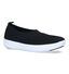 FitFlop Uberknit Zwarte Ballerina's in stof (320461)