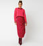Vila Ellette Val Jupe en Rouge (317097)