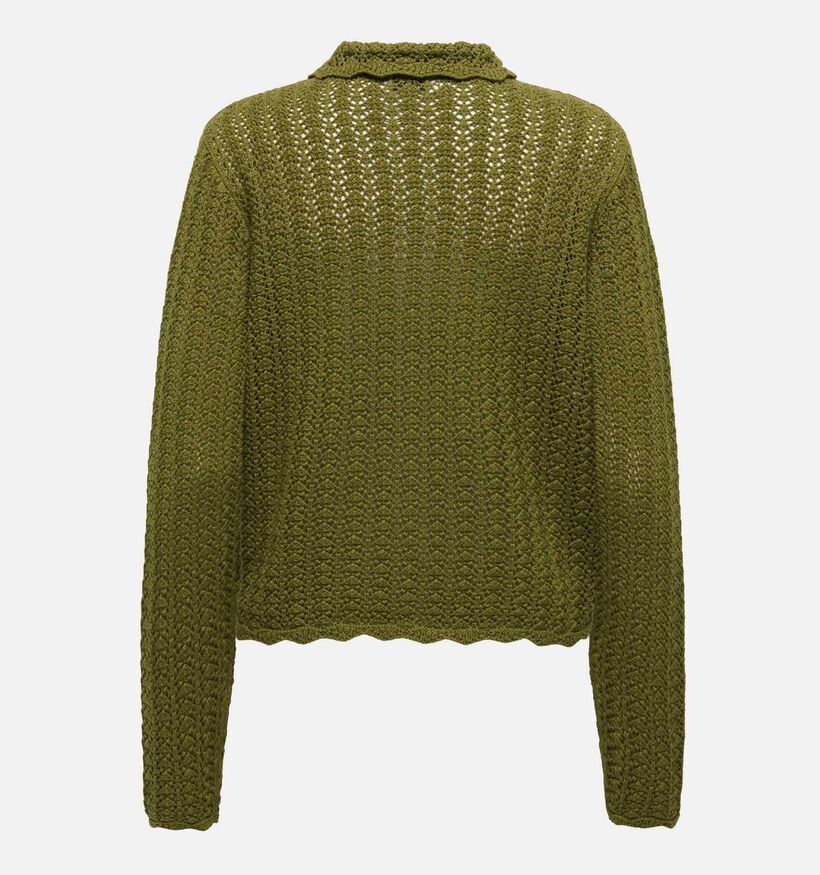 JDY Camil Collar Gilet en Vert pour femmes (367924)