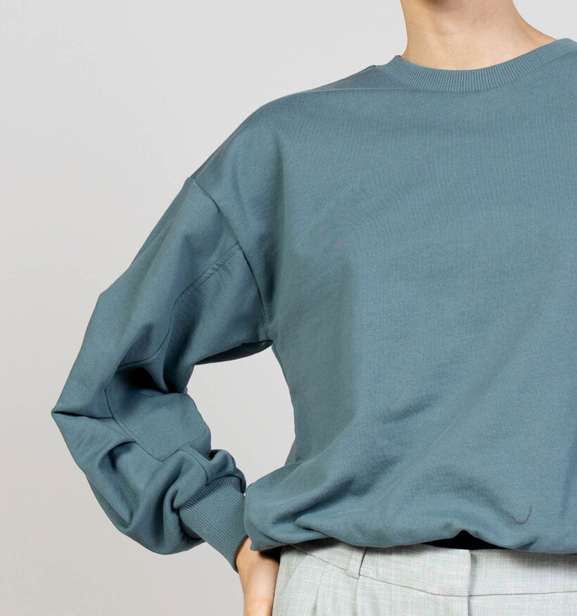 Minus Tillea Sweatshirt en Vert pour femmes (366694)