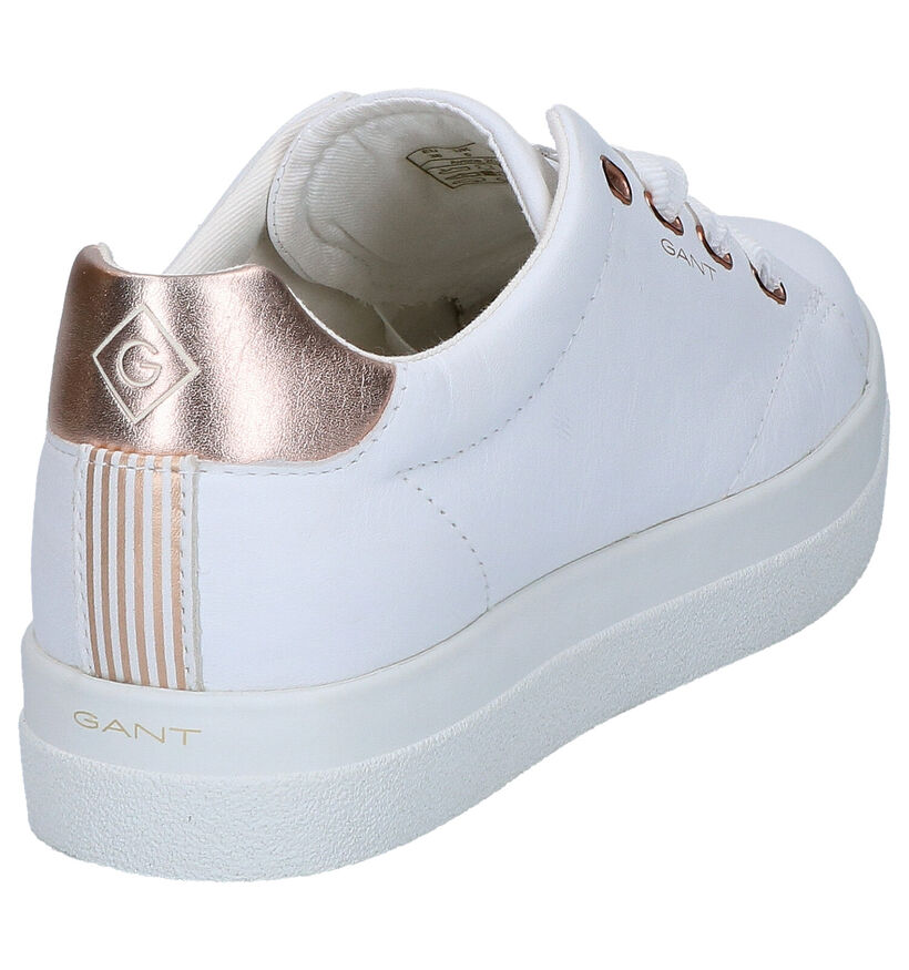 Gant Avona Chaussures à lacets en Blanc en cuir (271312)