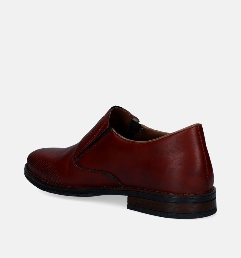 Rieker Chaussures à enfiler en Cognac pour hommes (339168)